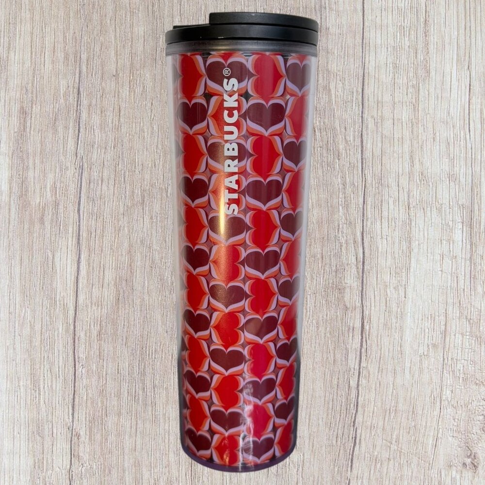 Starbucks 2019 Limited Edition Red Hearts Tumbler